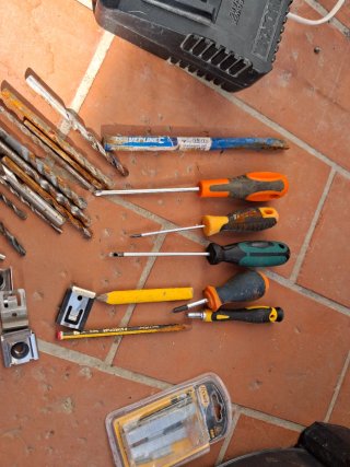 Set de herramientas variadas