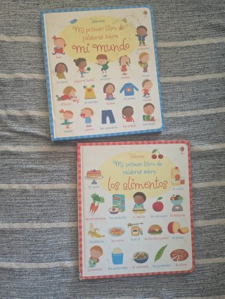 Pack Usborne "mi primer libro de palabras"