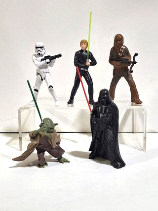 Lotto di 5 Figure Star Wars 11cm