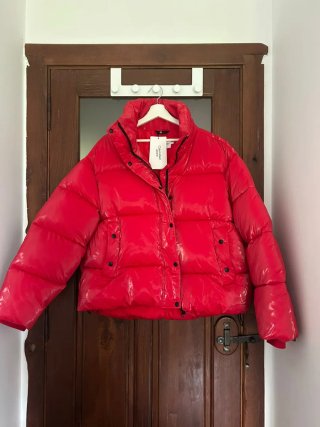 Chaqueta Plumas Roja Calvin Klein