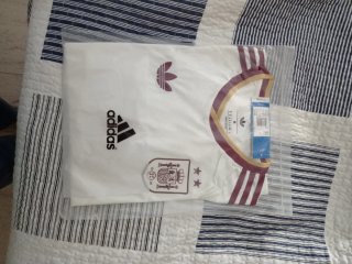 Camiseta España Adidas Blanca Talla M