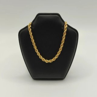 00855 CORDÓN SALOMÓNICO DE ORO DE 18K - 49CM
