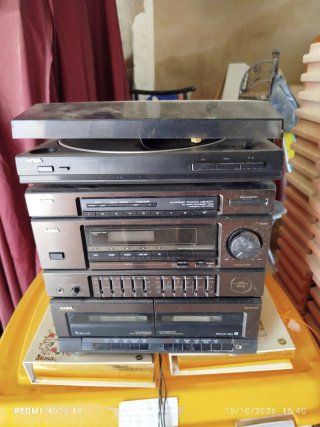 Minicadena Aiwa Negra