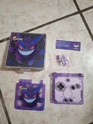 Scocca Ricambio Game Boy Advance SP Gengar