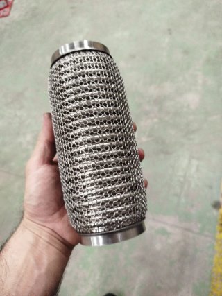 Flexibles de escape acero inoxidable 63mm