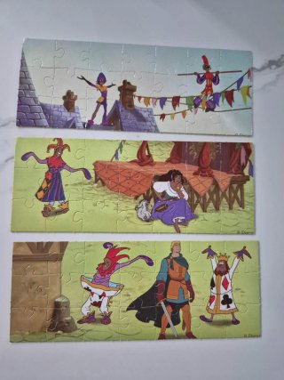 3 Puzzles Disney El Jorobado de Notre Dame