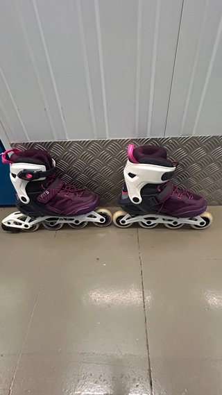 Patines en línea Decathlon lilas
