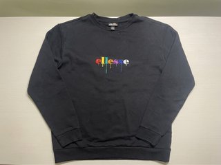 Sudadera Ellesse Negra Algodón