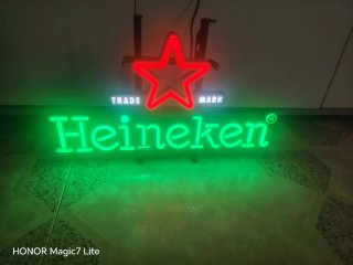 Cartel Luminoso Heineken