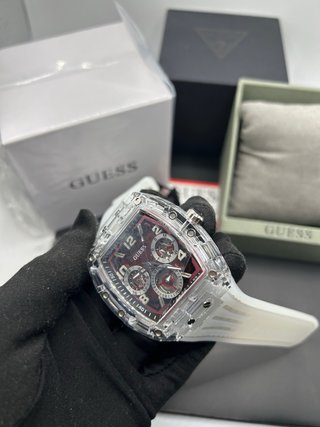 Reloj Guess Transparente