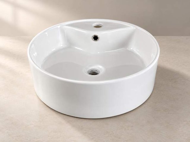 LAVABO REDONDO SOBREPUESTO 46x15CM C-138