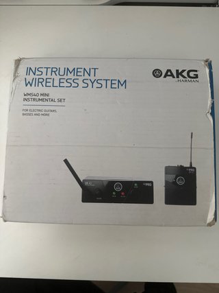 Sistema Wireless AKG WMS40 Mini Instrumental