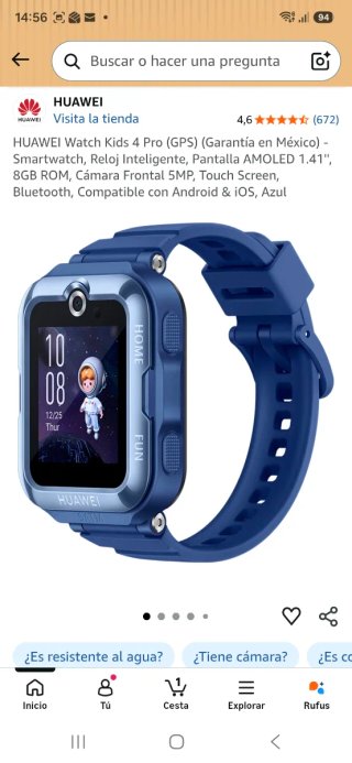 Huawei Watch Kids 4 Pro Azul