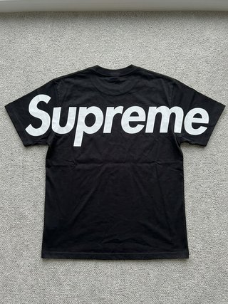 Camiseta Supreme Negra Talla S
