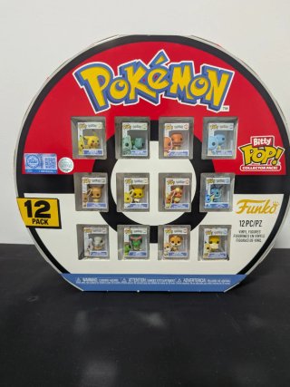 Confezione da 12 Figure Bitty Pop! Pokémon