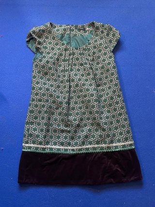 Vestido corto estampado