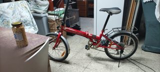 Bicicleta Plegable Orbea Roja