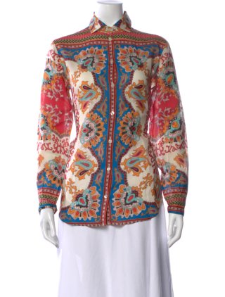 Camisa ETRO Milano Estampado Paisley