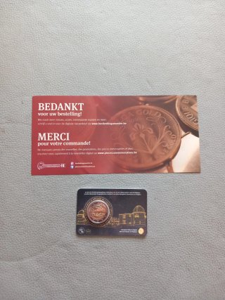 Moneda 2 Euros Bélgica 2026