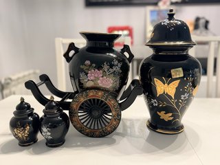 JOYA UNICA!! Jarrones Japoneses Vintage Años 70