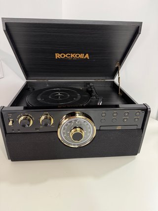 Tocadiscos Retro Rockolla con Bluetooth