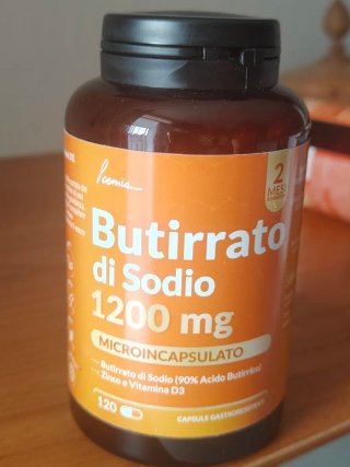 Butirrato di Sodio 1200 mg Poemia con zinco e D3