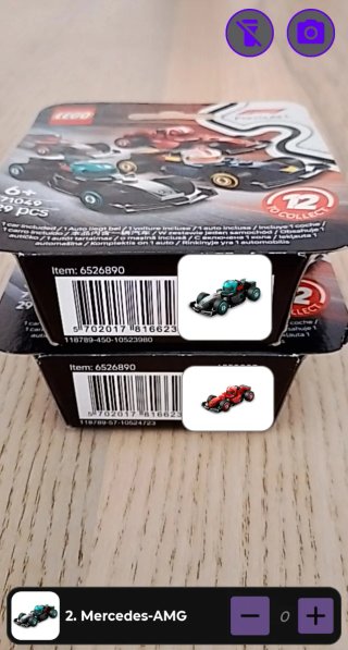 2 Sets LEGO Speed Champions F1