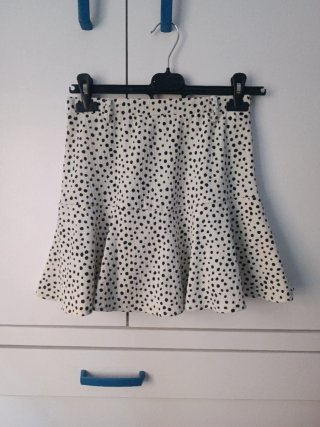 Falda pantalón Stradivarius lunares