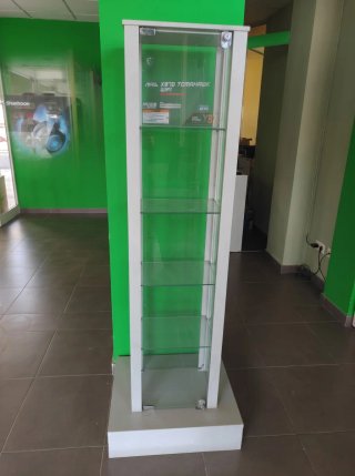 Vitrina Expositora de Cristal con Cerradura