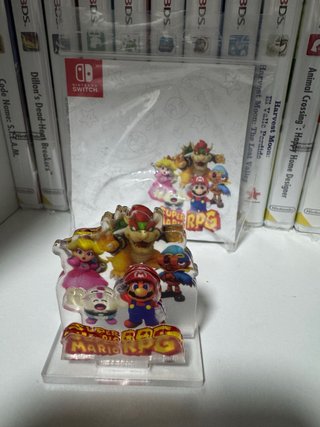 Stand Acrílico Super Mario RPG