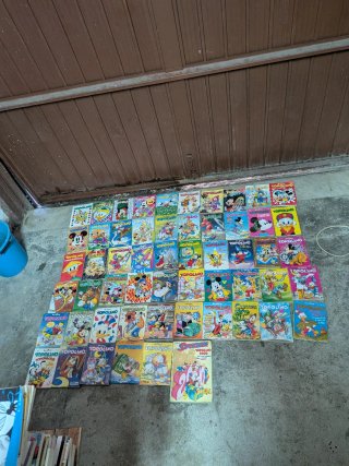Lotto Stock 56 Topolino Libretto Walt Disney Anni