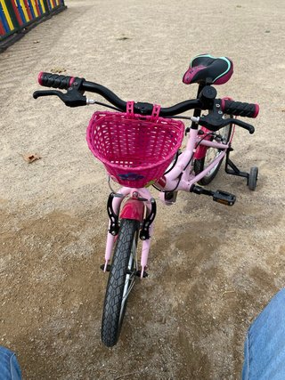 Bicicleta para niña de 16 pulgadas