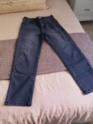 Pantalón vaquero mujer cintura alta
