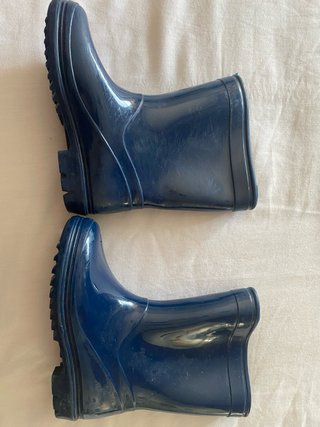 Botas de agua azules infantiles