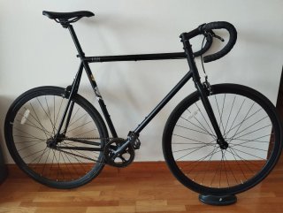 Bicicleta Fixie Negra