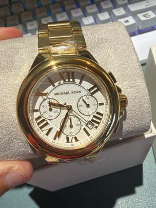 Reloj Michael Kors MK7270 Cronógrafo Dorado NUEVO