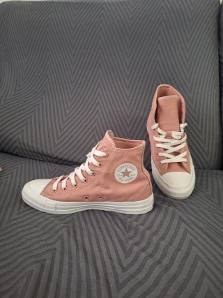 Zapatillas Converse Altas Rosa
