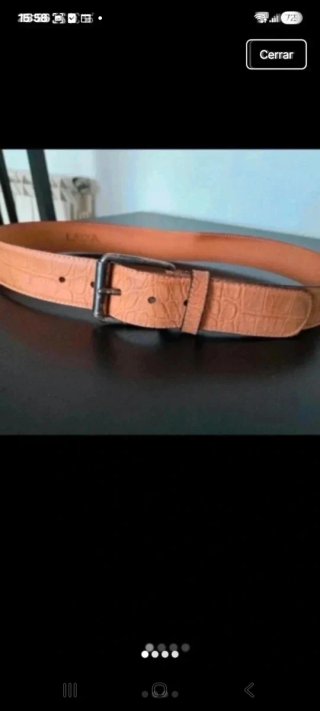 Cinturón de Piel Leyva