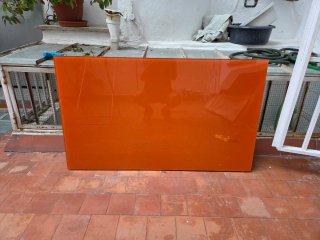 Mesa de Comedor Naranja 110x66cm