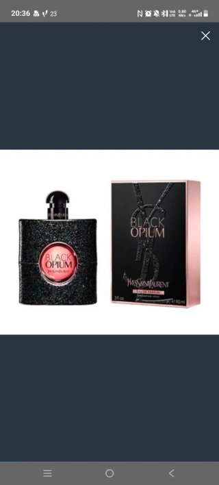 Profumo Black Opium Yves Saint Laurent 90ml