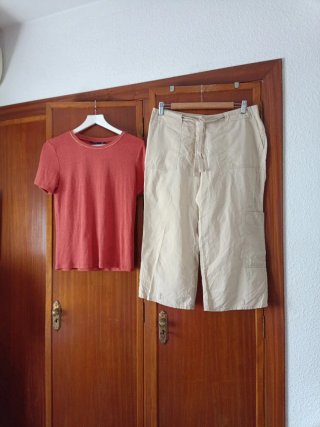 Lote camiseta+ pantalon pirata
