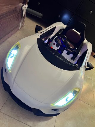 Coche Eléctrico Infantil Blanco (Leer descripción)