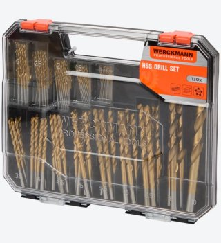 Set de 130 Brocas HSS Werckmann