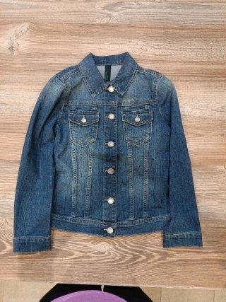 Cazadora Vaquera Benetton. Talla 10-12