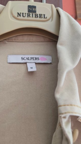 Sobrecamisa Scalpers Beige Talla M