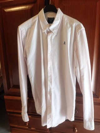 Camisa Scalpers  Rosa y Blanca Talla M