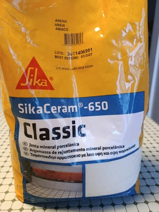 Junta Mineral Porcelánica SikaCeram-650
