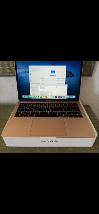 MacBook Air i5 2019 Oro