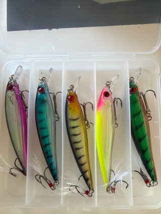 Set de 5 Señuelos de Pesca