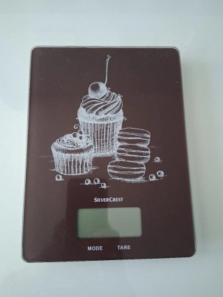 Báscula de cocina plana Silvercrest